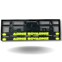 Kişiye Özel Işıklı PLakalık