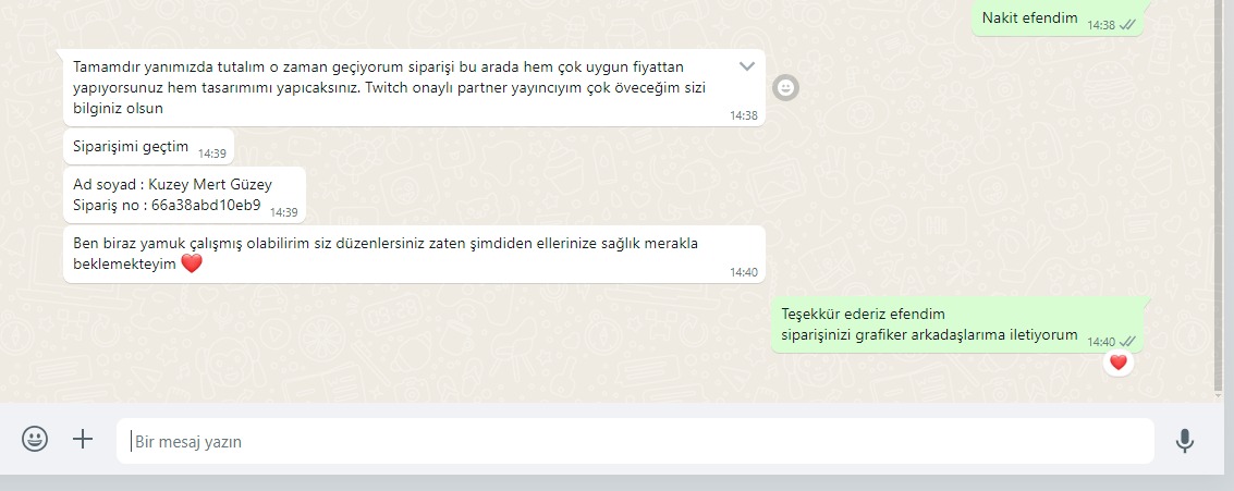 whatsapp müşteri memnuniyeti